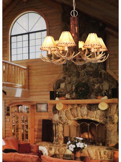 Lodge 6-Light Chandelier