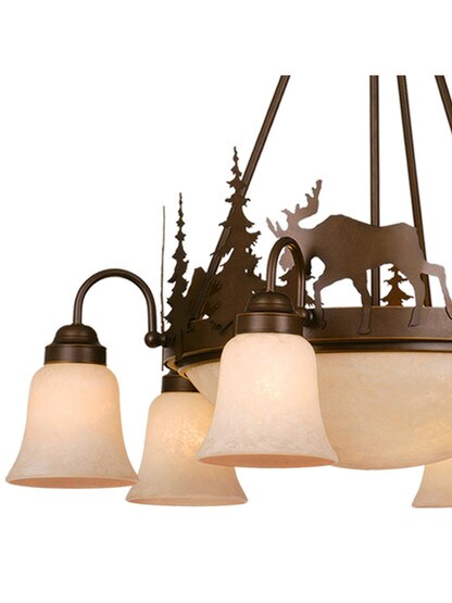 Yellowstone 9-Light Bowl Chandelier