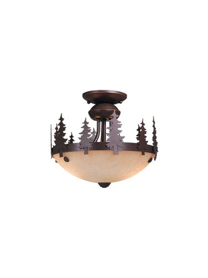 Yosemite Semi Flush-Mount Ceiling Light.