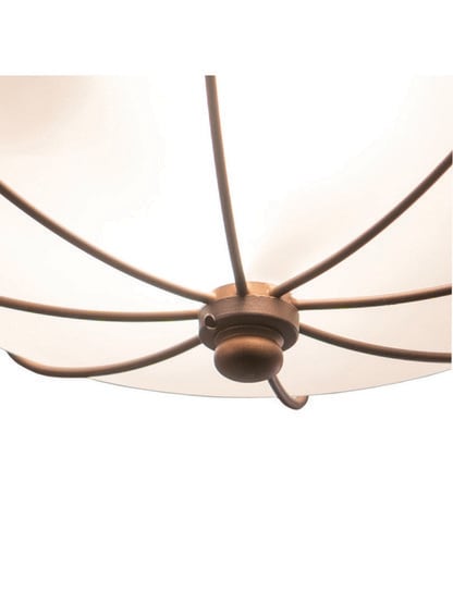 Orleans 15" Outdoor Flush-Mount Ceiling Light