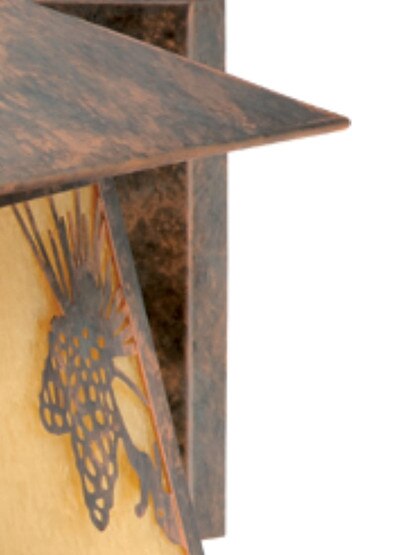 Whitebark 9" Outdoor Wall Sconce