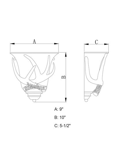 Yoho 1-Light Wall Sconce