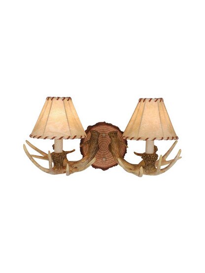 Lodge 2-Light Wall Sconce.