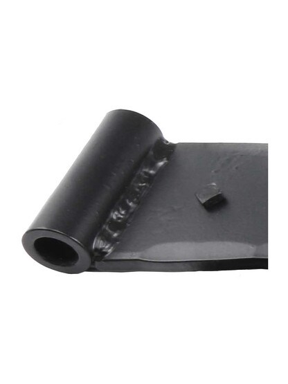 Alternate View 3 of Heavy Duty Forged Iron Strap Hinge With Bean Design