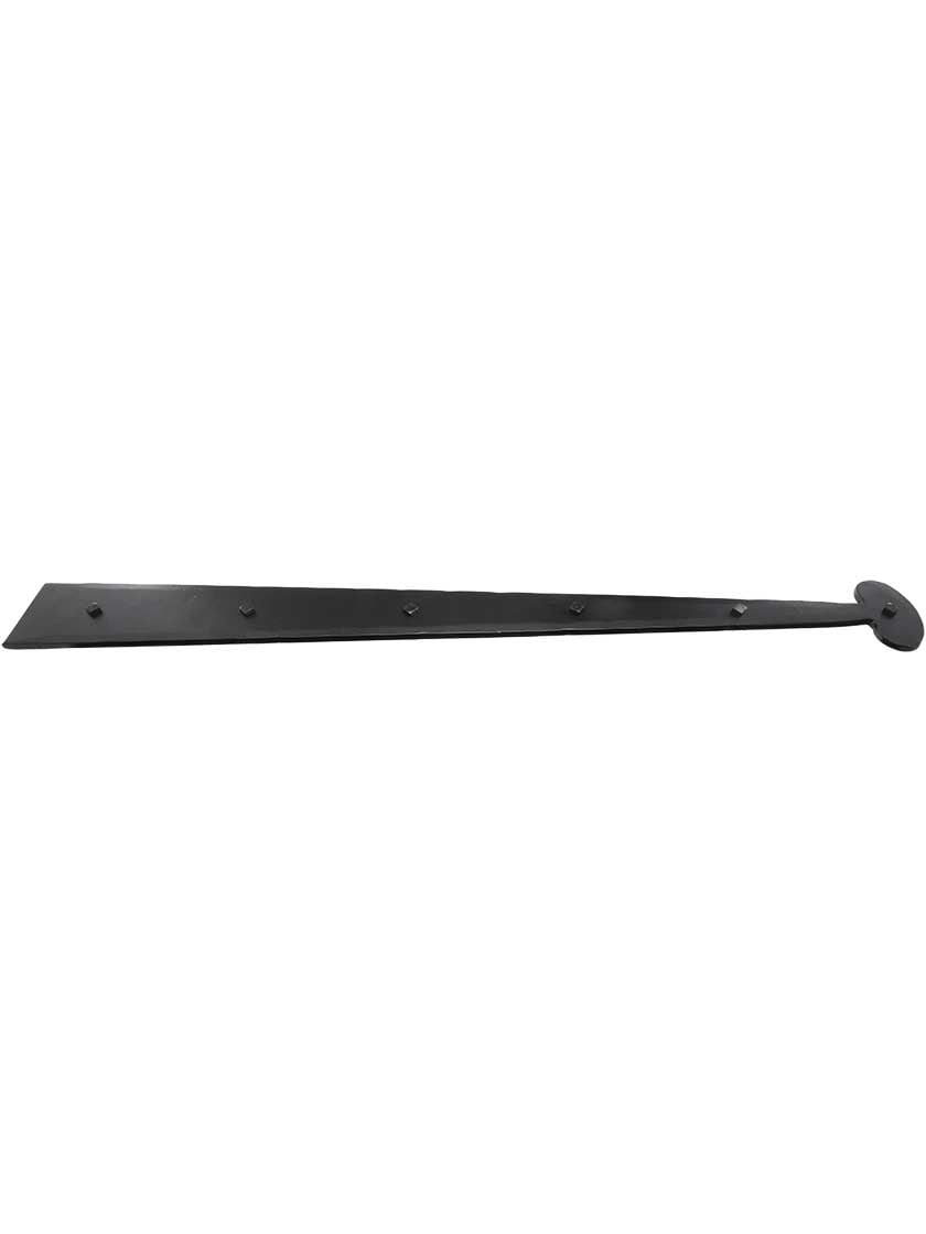Alternate View of Heavy Duty Forged Iron Dummy Strap With Bean Design.