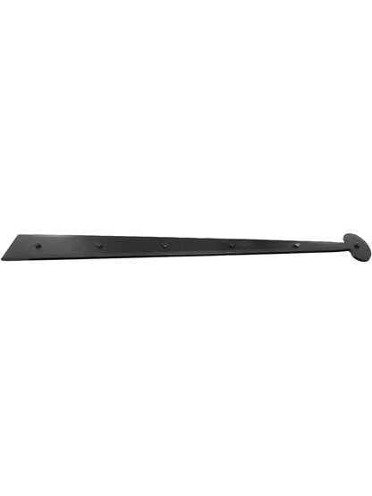 Alternate View of Heavy Duty Forged Iron Dummy Strap With Bean Design.
