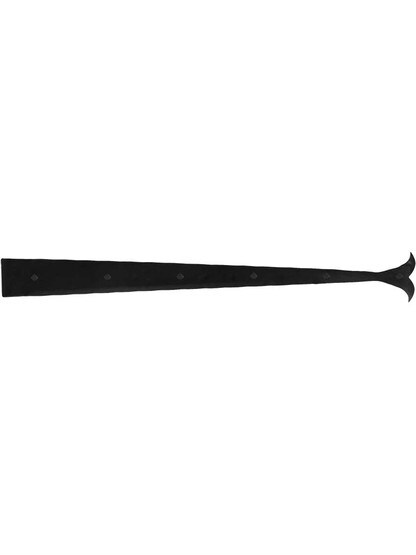 Heavy Duty Forged Iron Dummy Strap With Whale Tail Design