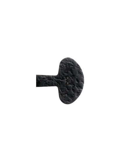 Alternate View 2 of Rough Forged Iron Dummy Hinge Strap With Bean Design