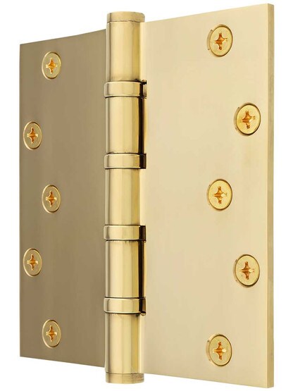 Alternate View of 6 inch x 6 inch Heavy Duty Ball Bearing Door Hinge.