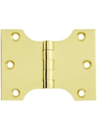 3" x 4" Premium Brass Parliament Door Hinge