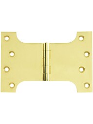 4" x 6" Premium Brass Parliament Door Hinge