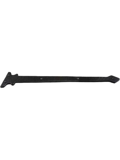 Alternate View of Rough Colonial 19 inch Dummy Hinge.