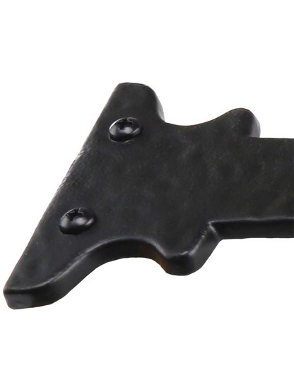 Alternate View 3 of Rough Colonial 19 inch Dummy Hinge.