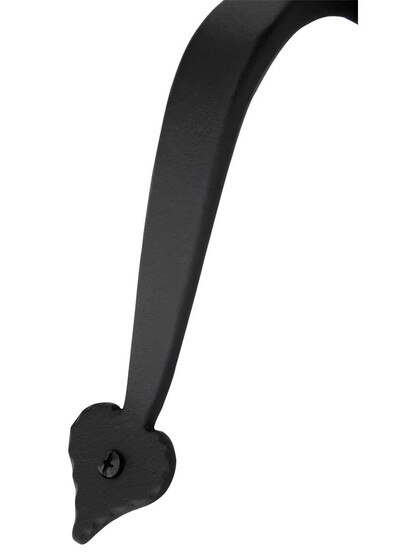 Alternate View 2 of Heart Style Thumblatch Entry Mortise Lock Set.