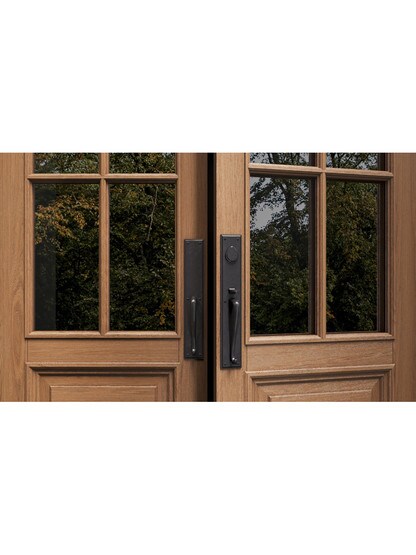 Solid-Bronze Rectangular Pull Handle