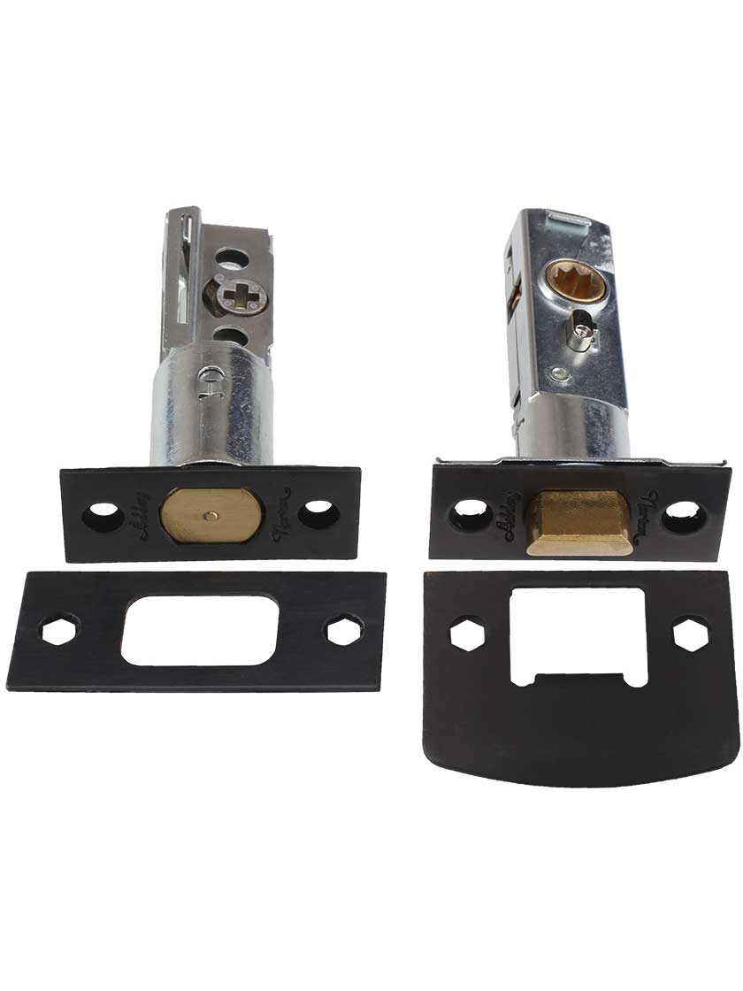 Alternate View of Solid Bronze Arched Entry Set with Chester Levers.