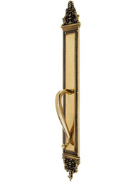 25 1/2 inch Apollo Door Pull In Solid Brass