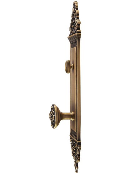 Alternate View of 25 1/2 inch Apollo Thumblatch Entry Set With Interior Knob or Lever RS-05BA-D04-K524J-SGRX