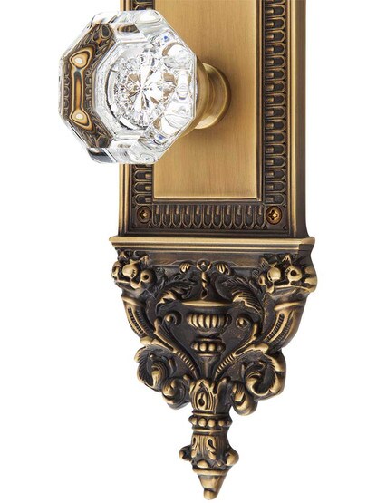 Alternate View 3 of 25 1/2 inch Apollo Thumblatch Entry Set With Interior Knob or Lever RS-05BA-D04-K524J-SGRX