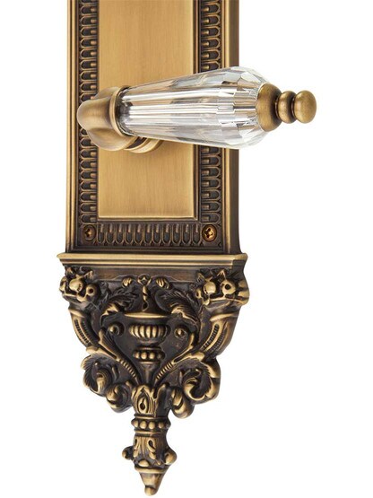 Alternate View 4 of 25 1/2 inch Apollo Thumblatch Entry Set With Interior Knob or Lever RS-05BA-D04-K524J-SGRX