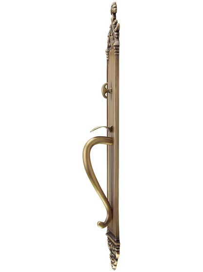 Alternate View of 23 3/4 inch Colburg Thumblatch Mortise Entry Set With Interior Knob or Handle