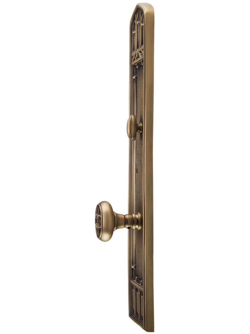Oxford Entry Door Set With Oxford Knobs House of Antique Hardware