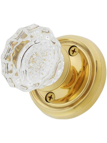 Alternate View 4 of New York Grip Handle Mortise Entry Set With Rosette Interior Set.
