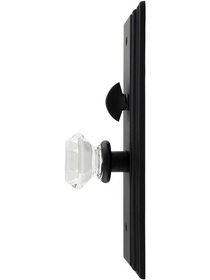 Alternate View of Melrose Style F20 Function Mortise Handleset With Choice Of Interior Knob Or Lever.