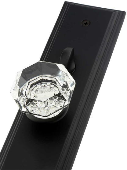 Alternate View 2 of Melrose Style F20 Function Mortise Handleset With Choice Of Interior Knob Or Lever.