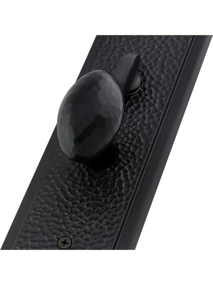 Alternate View 2 of Craftsman Style F20 Function Mortise Handleset With Choice Of Interior Knob Or Lever.