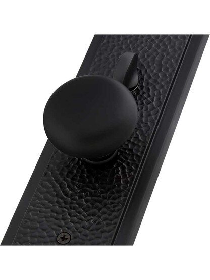 Alternate View 4 of Craftsman Style F20 Function Mortise Handleset With Choice Of Interior Knob Or Lever.