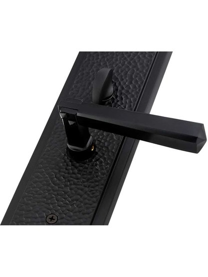 Alternate View 6 of Craftsman Style F20 Function Mortise Handleset With Choice Of Interior Knob Or Lever.