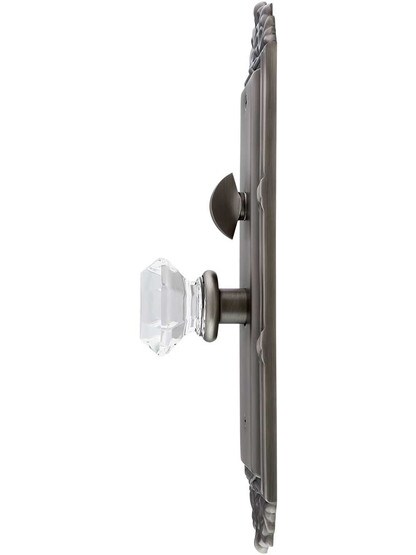 Alternate View of Versailles Style F20 Function Mortise Handleset With Choice Of Interior Knob Or Lever