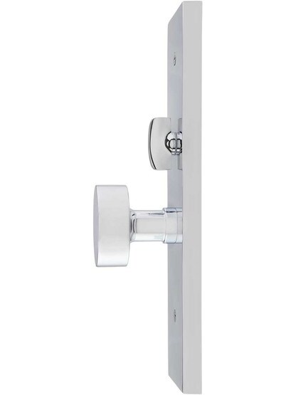 Alternate View of Mormont Mortise Thumblatch Entry Set with Choice of Interior Knob or Lever.
