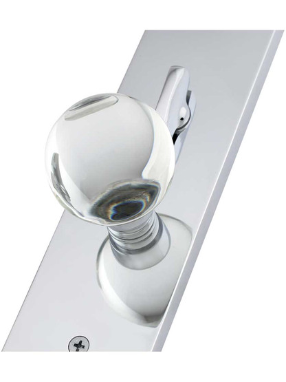 Lugano Mortise Entry Set with Choice of Interior Knob or Lever