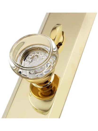Alternate View 5 of Middleton Rectangular Thumb-Latch Mortise Entry Set with Choice of Interior Knob.