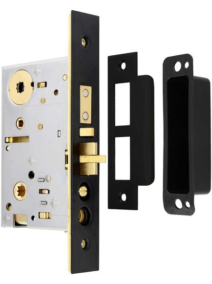 Alternate View 3 of Craftsman F20 Function Mortise Lock Entryset with Providence Knobs.