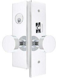 Mormont Mortise Entry Set with Round Knobs.