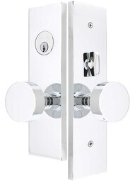 Mormont Mortise Entry Set with Round Knobs