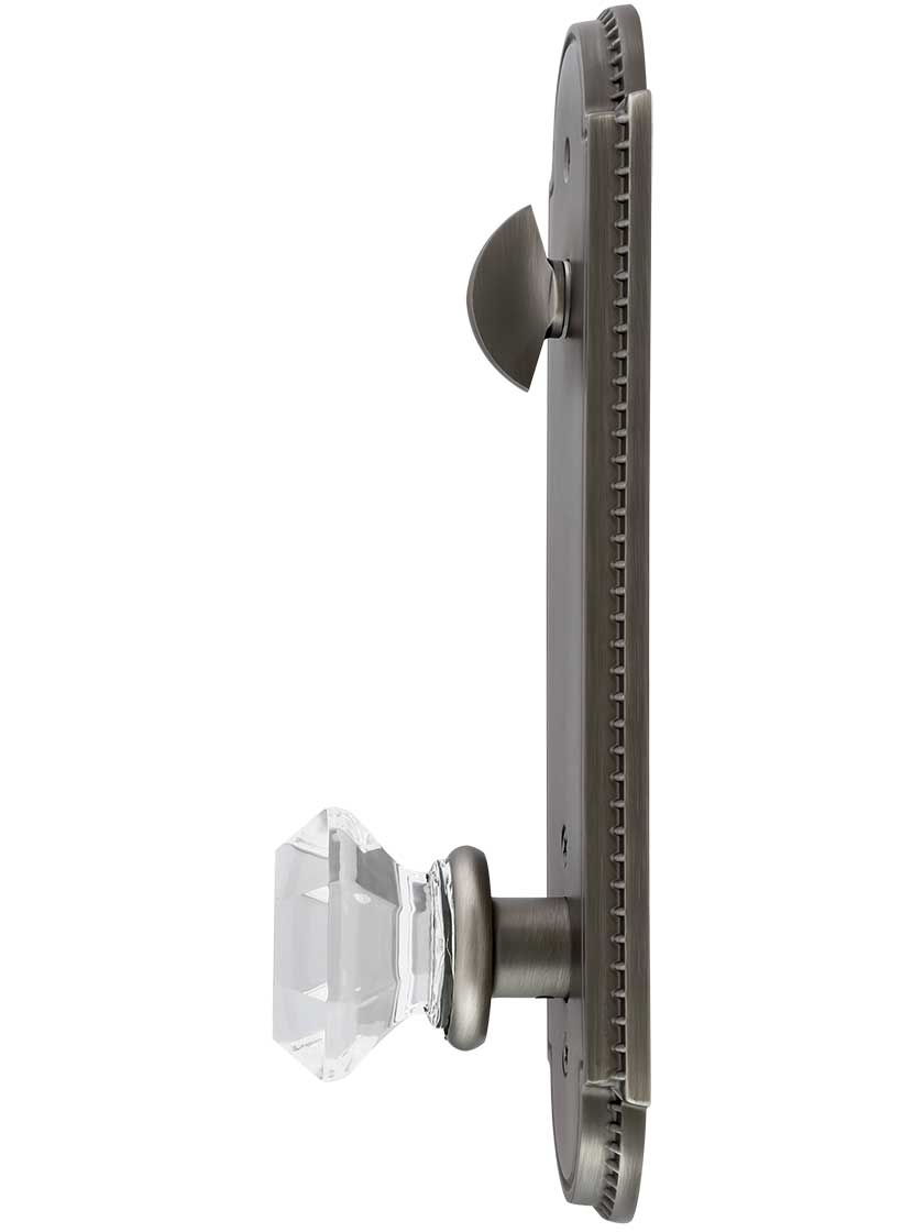 Alternate View of Orleans Style Tubular Handleset With Choice Of Interior Knob Or Lever