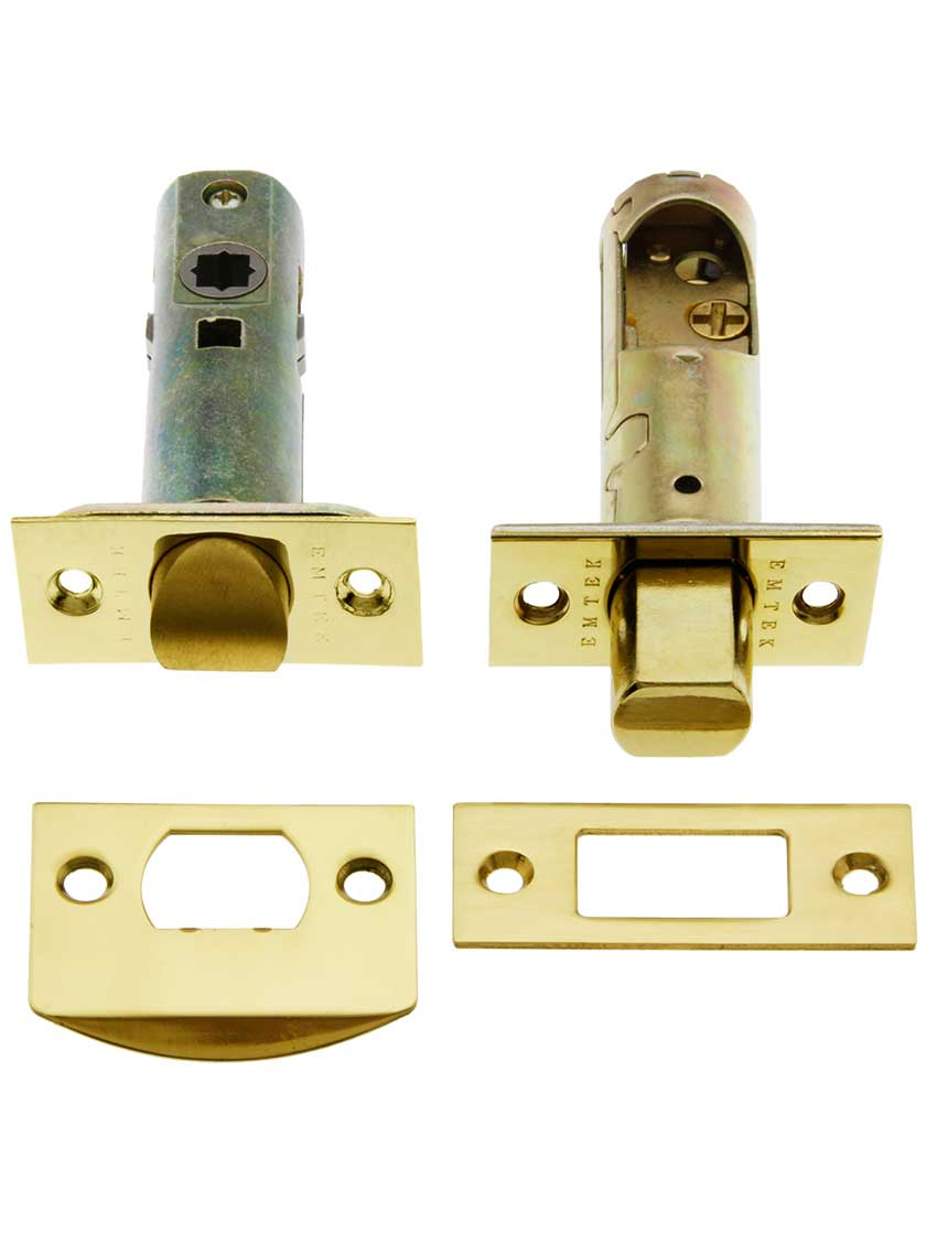 Alternate View 7 of Franklin Tubular Entry Handleset with Choice of Interior Knob .