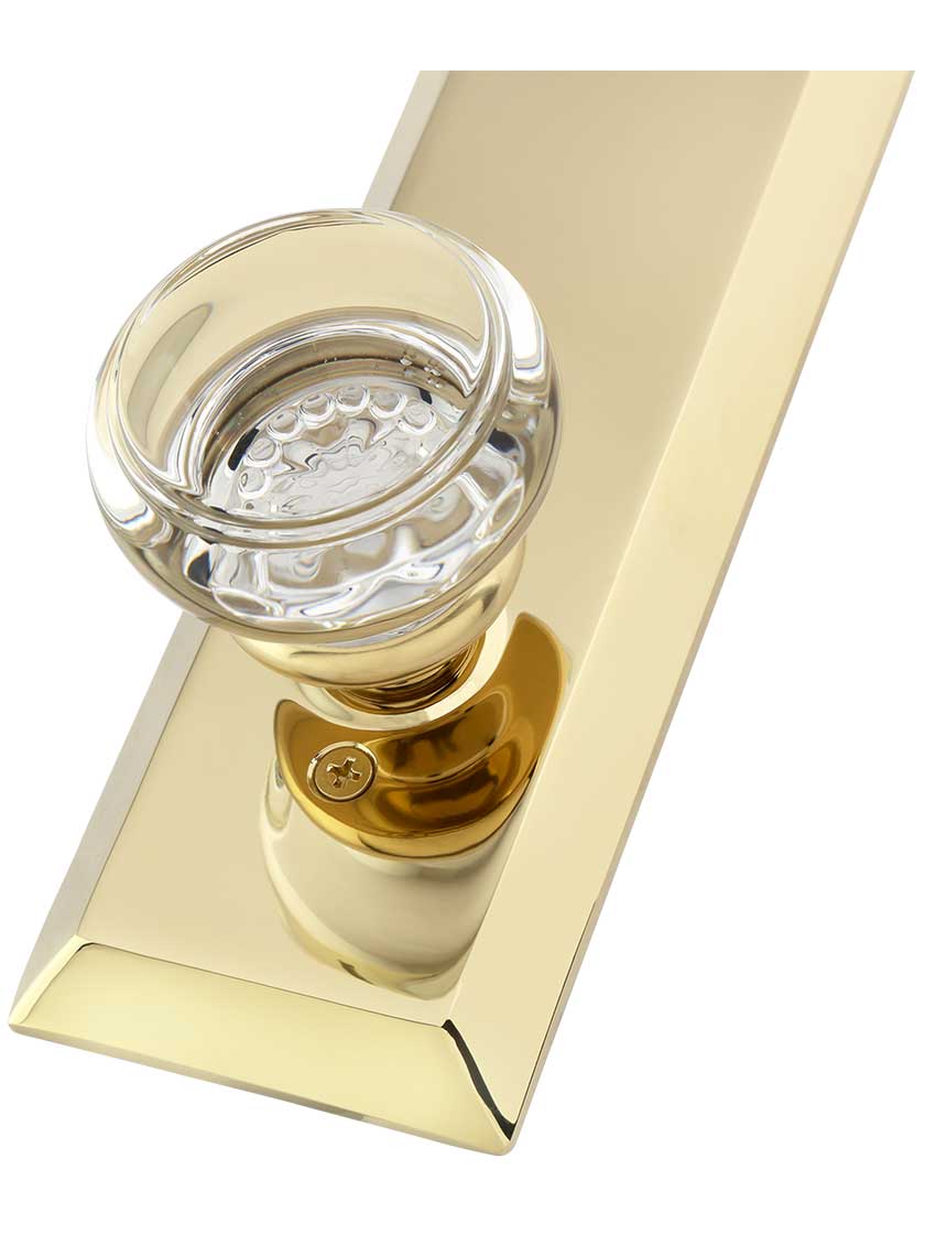 Alternate View 5 of Jefferson Tubular Entry Handleset with Choice of Interior Knob .