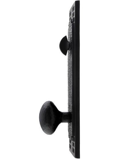Alternate View of Arts and Crafts Style Tubular Handleset With Choice Of Interior Knob Or Lever