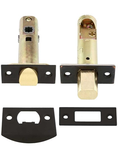 Alternate View 7 of Arts and Crafts Long-Plate Entry Door Set with Choice of Interior Knob or Lever.