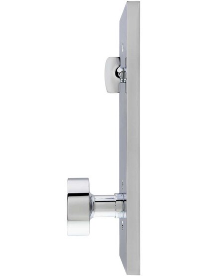 Alternate View of Davos Entry Door Set with Choice of Interior Knob or Lever.