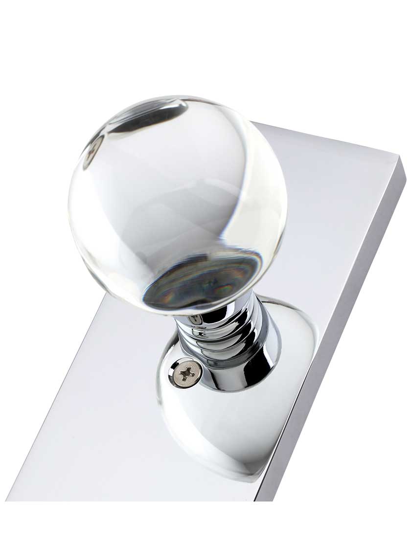 Davos Entry Door Set with Choice of Interior Knob or Lever
