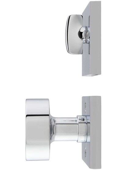 Alternate View of Baden Entry Door Set with Choice of Interior Knob or Lever.