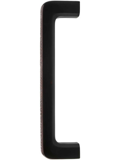 Alternate View of 8 inch on Center Solid Cast Brass Craftsman Pull in Oil Rubbed Bronze.