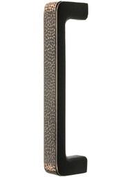 8 inch on Center Solid Cast Brass Craftsman Pull in Oil Rubbed Bronze.