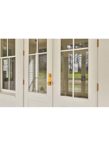 Quincy Entry Door Set with Providence Knobs